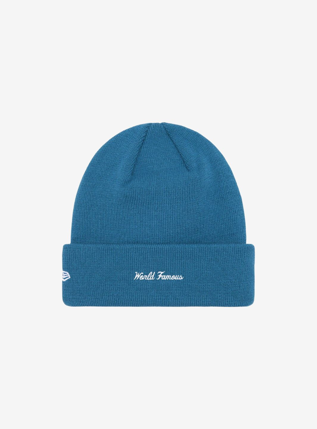 Supreme New Era Box Logo Beanie Blue (FW23) | ResellZone