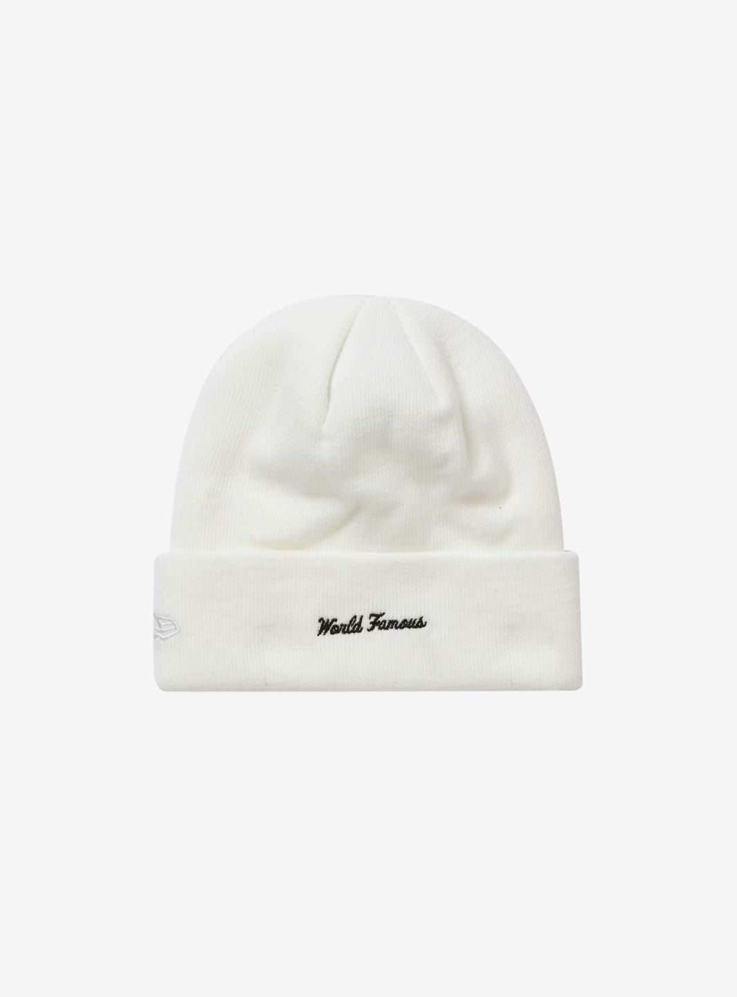 Supreme New Era Box Logo Beanie White (FW21) | ResellZone