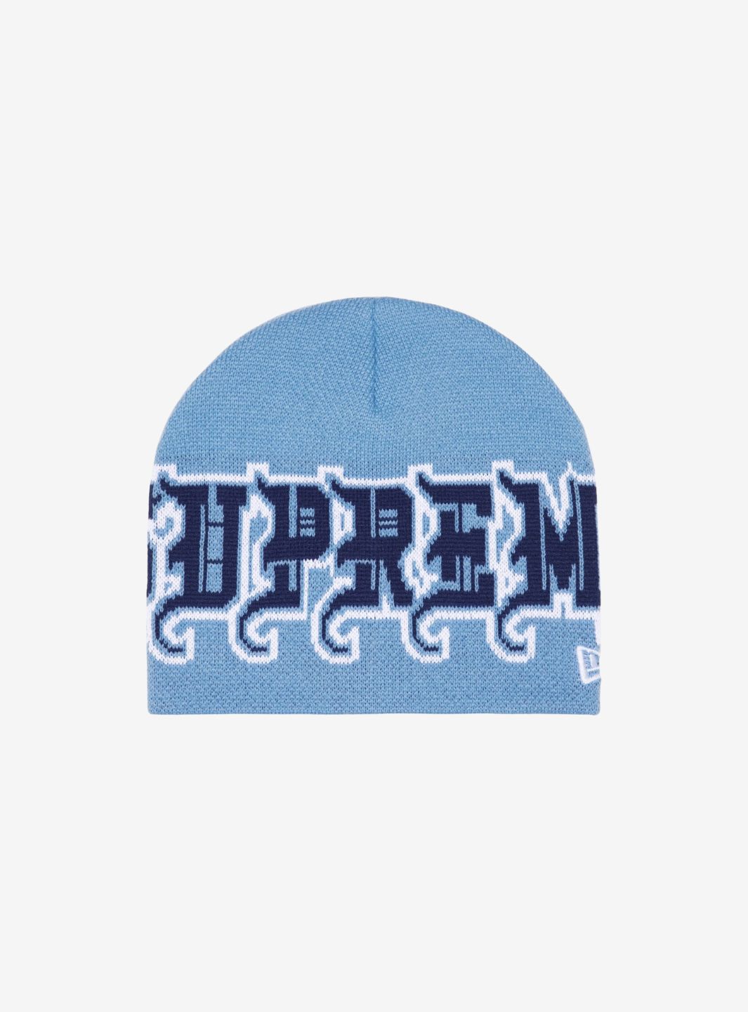 帽子 Supreme New Era Outline Beanie LightBlue supreme-new-era-outline-beanie