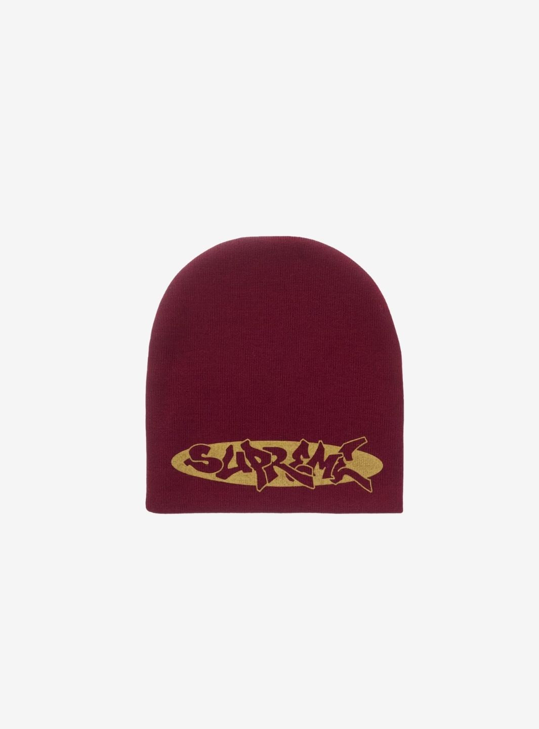 Supreme New World Order Beanie Cardinal | ResellZone