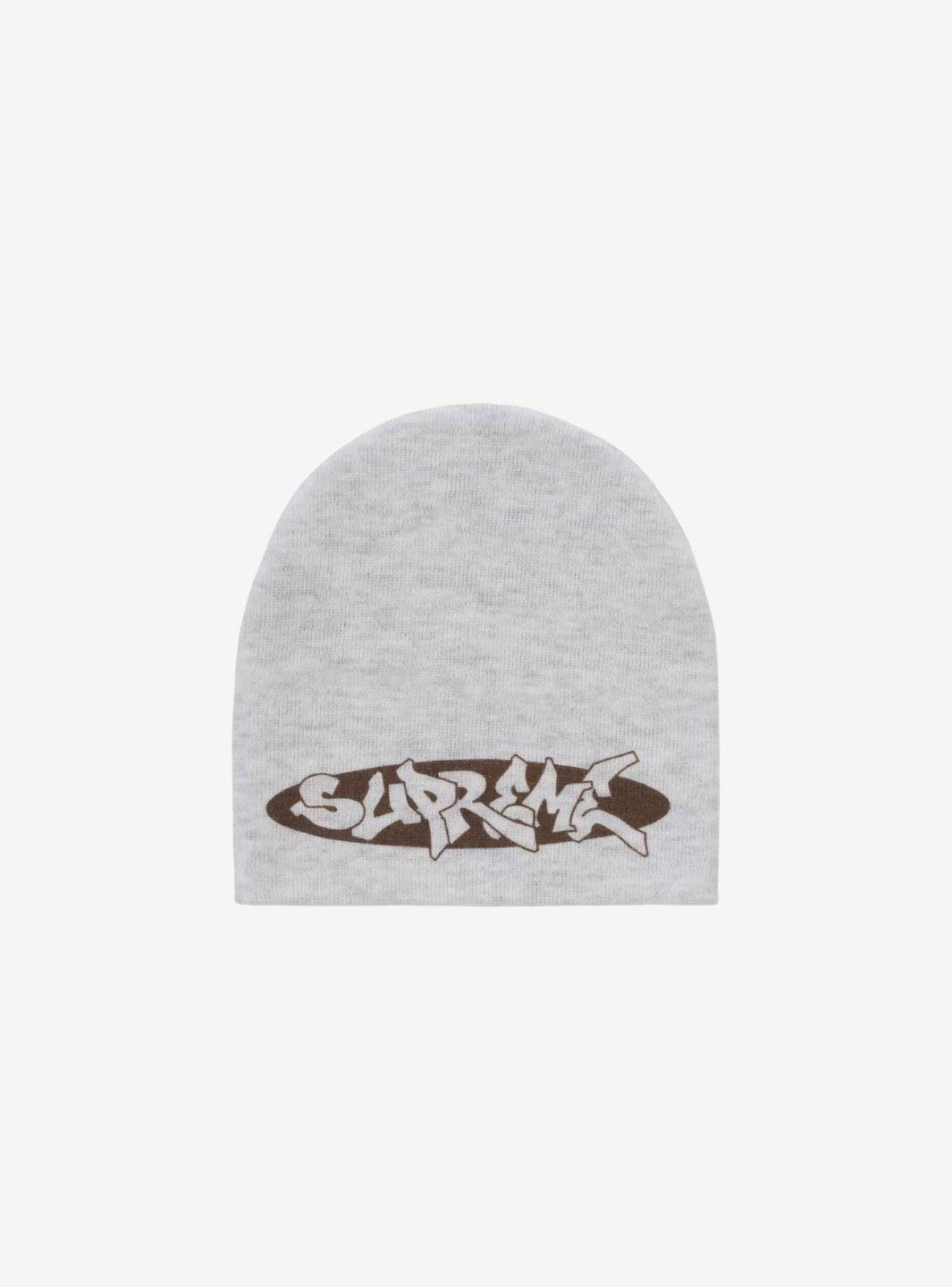 Supreme New World Order Beanie Heather Grey | ResellZone