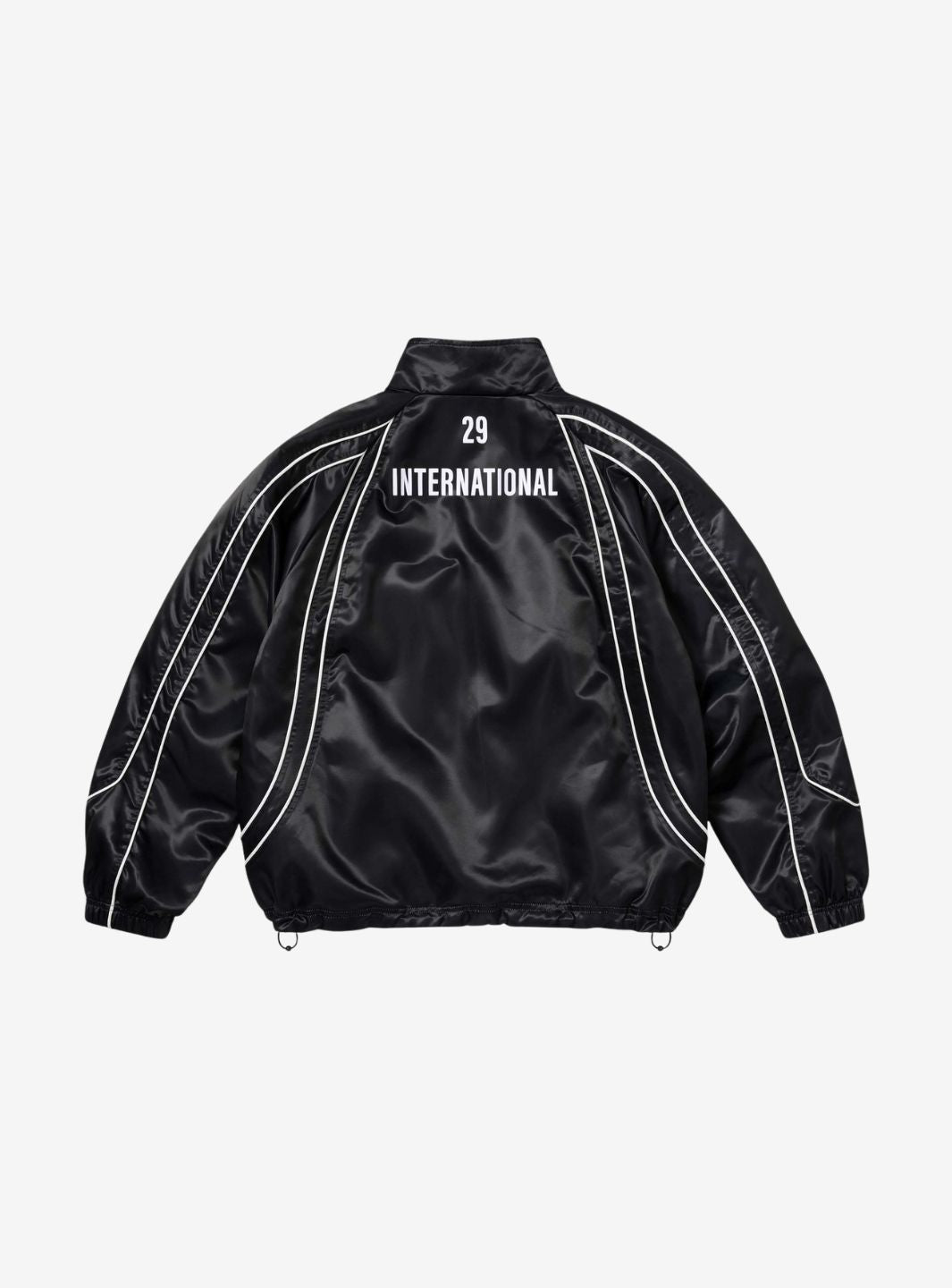 Supreme Satin Piping Pullover Black | ResellZone