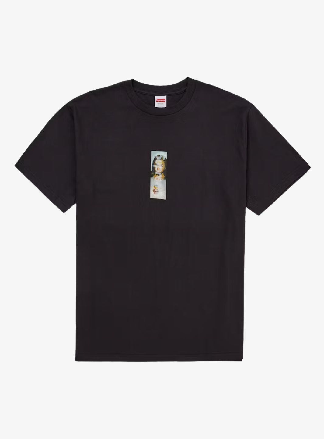 Supreme Prayer Card Box Logo Tee Black