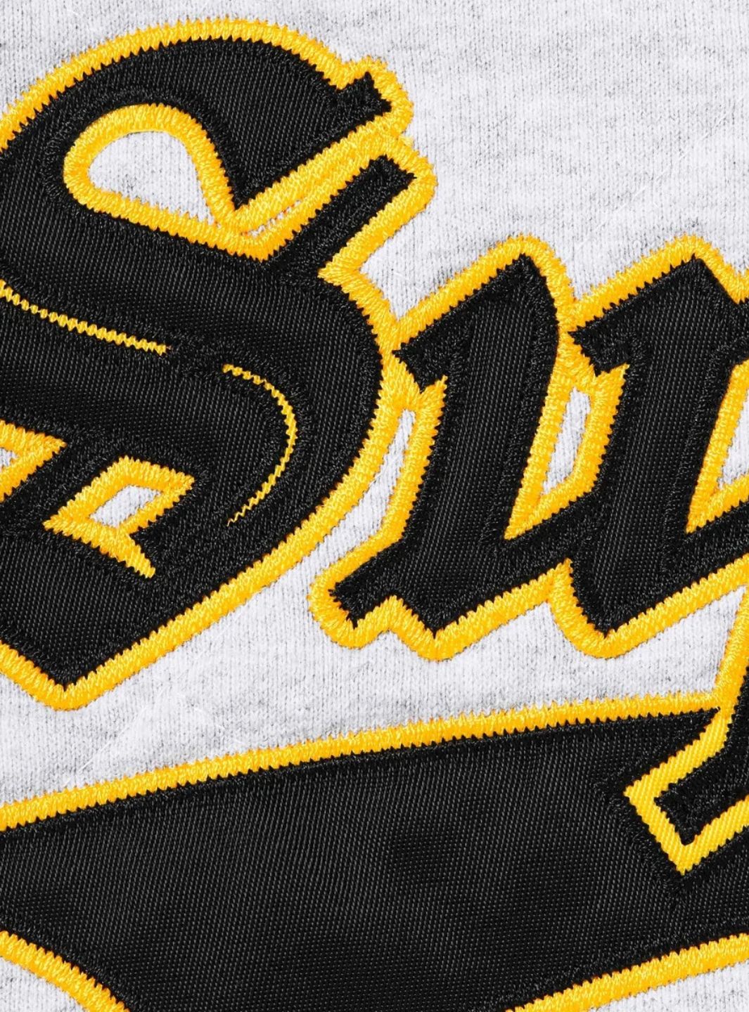 Supreme Quilted Zip Up Hooded Sweatshirt Ash Grey | ResellZone