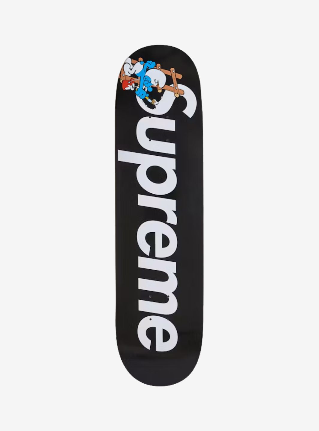 Supreme Smurfs Skateboard Black | ResellZone