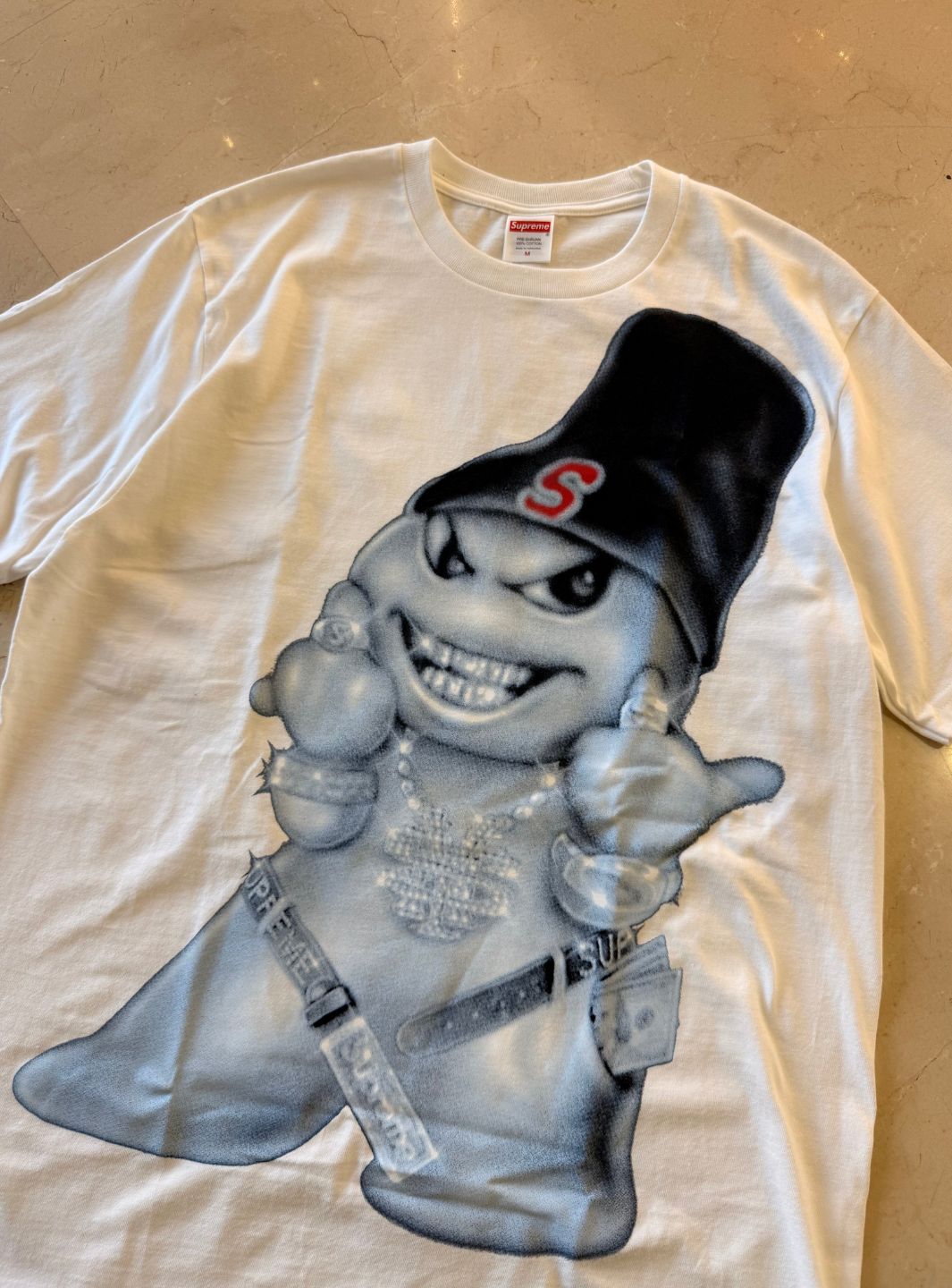 Supreme Snowman T-Shirt White | ResellZone
