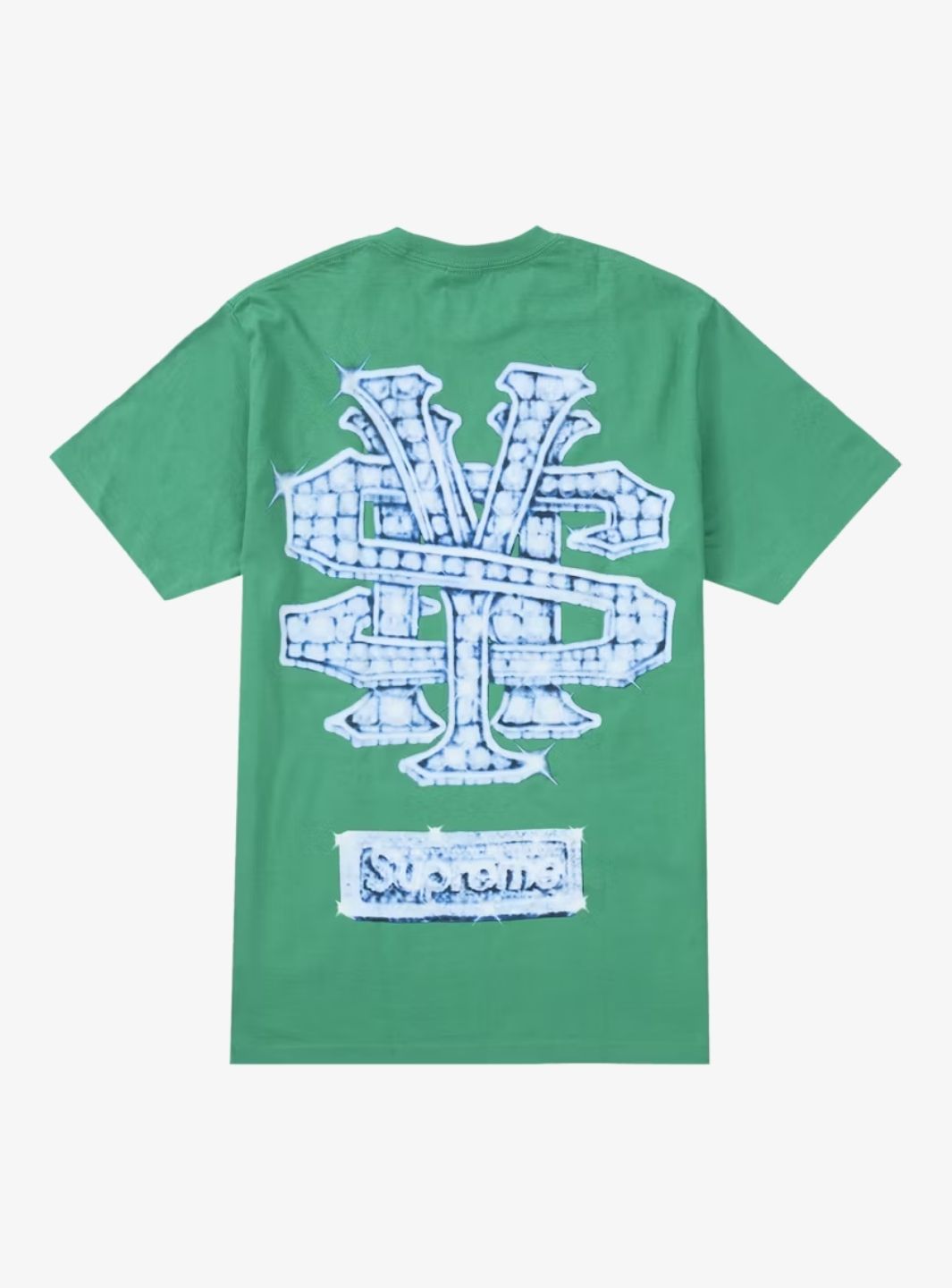 Supreme Snowman Tee Green