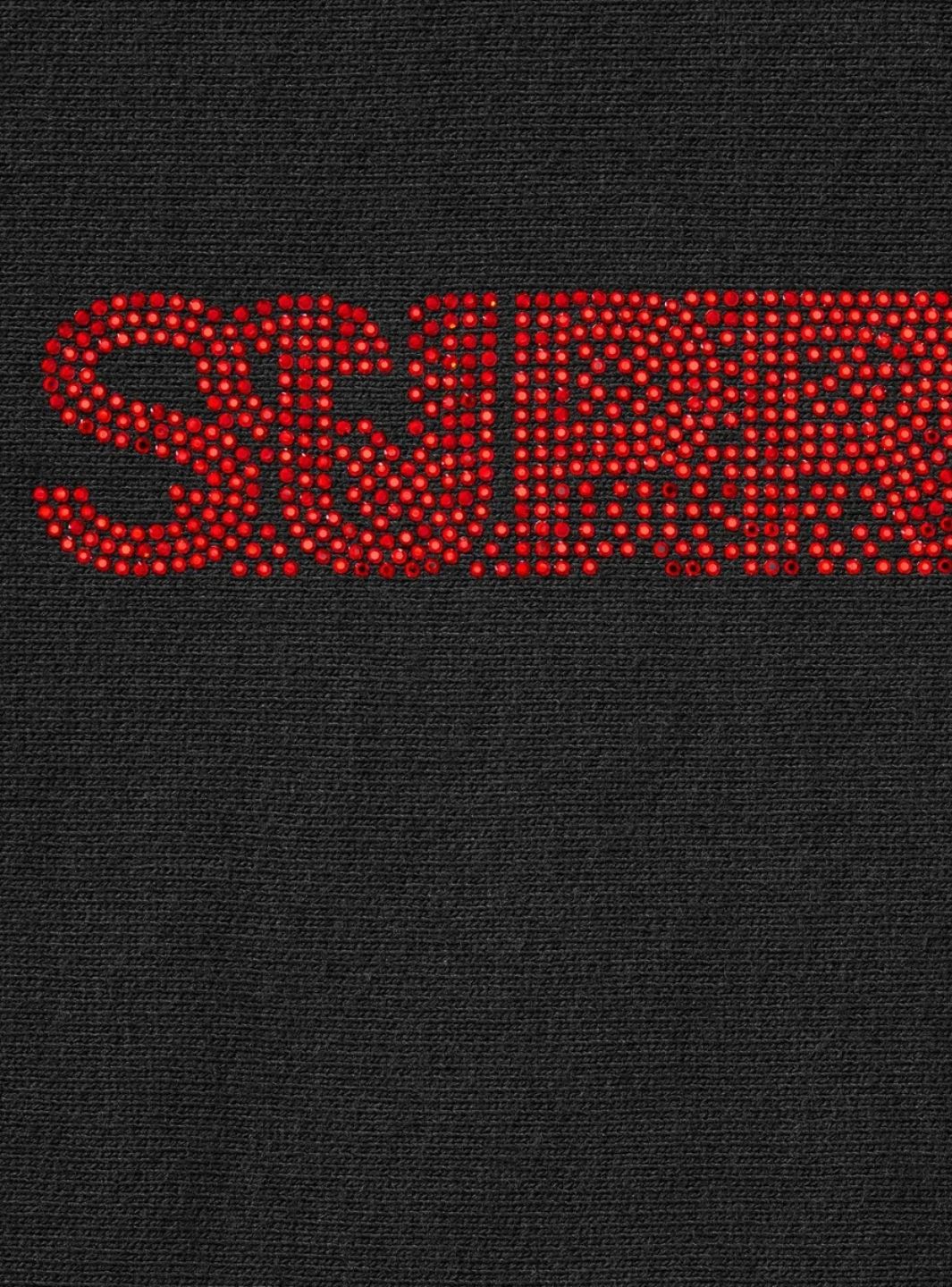 Supreme Swarovski Motion Logo Hooded Sweatshirt Black | ResellZone