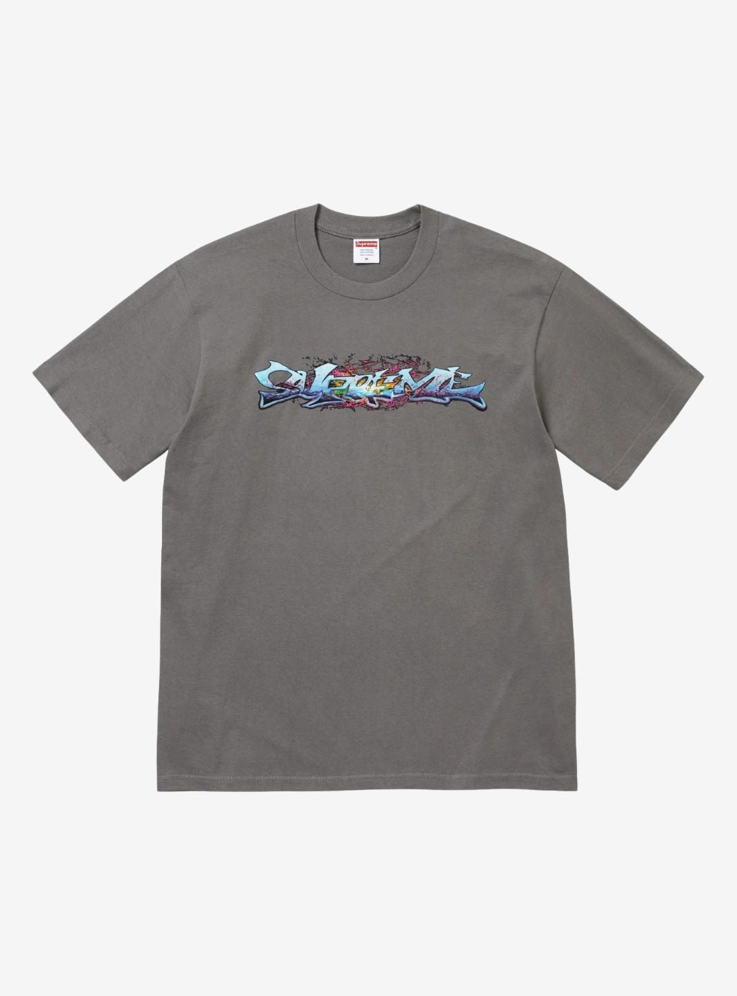 Supreme Tag T-Shirt Charcoal | ResellZone
