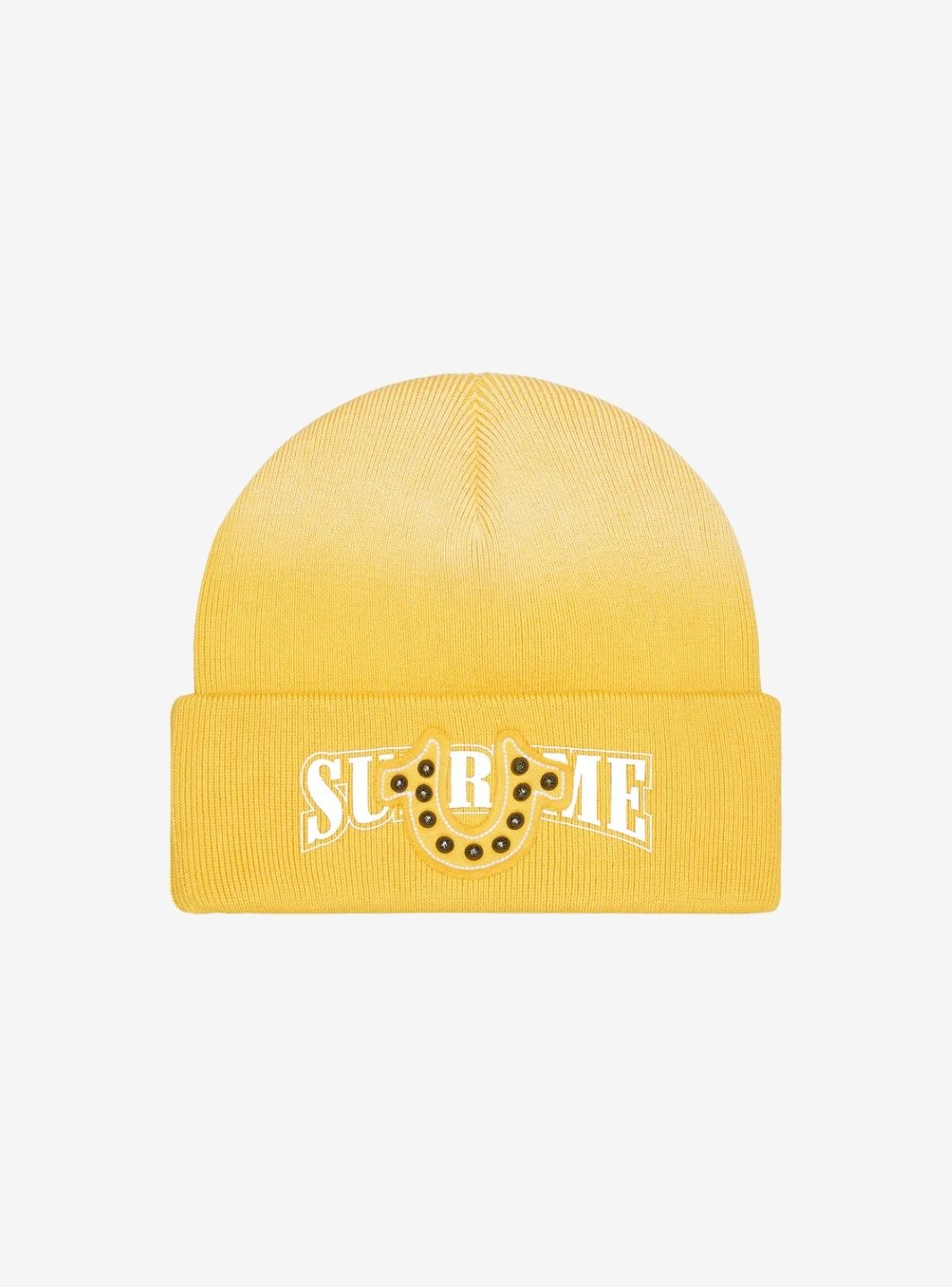 Supreme True Religion Beanie Yellow (FW25) | ResellZone