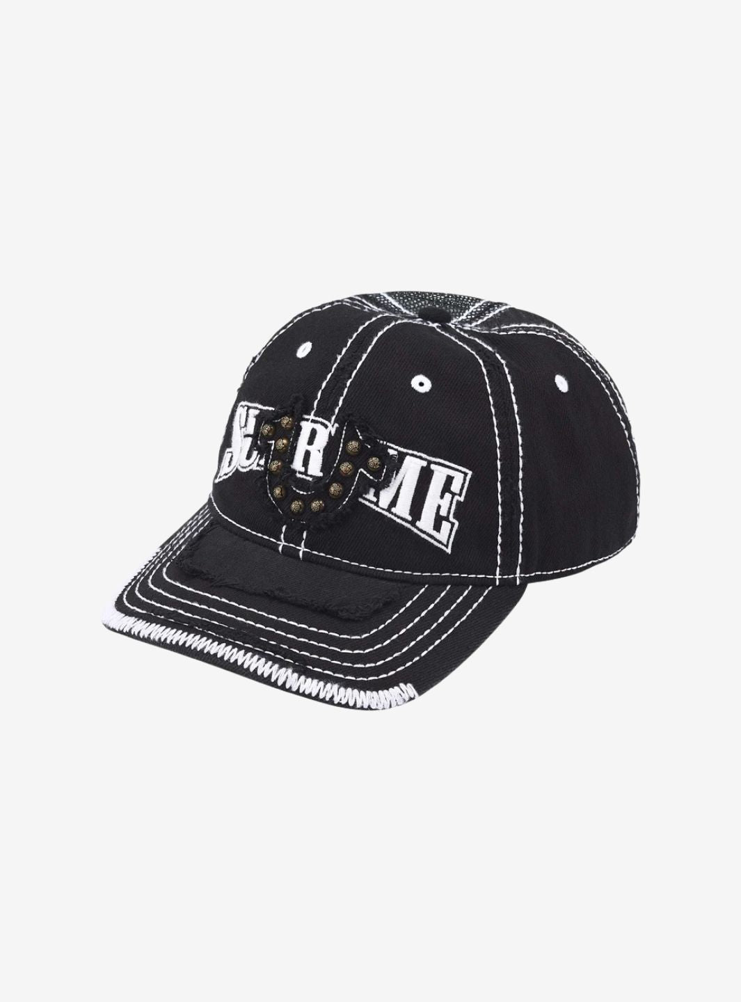 Supreme True Religion Mesh Back 6-Panel Black | ResellZone