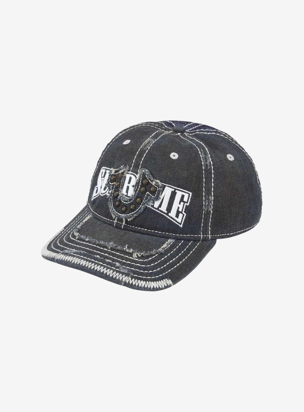 Supreme True Religion Mesh Back 6-Panel Dirty Indigo | ResellZone