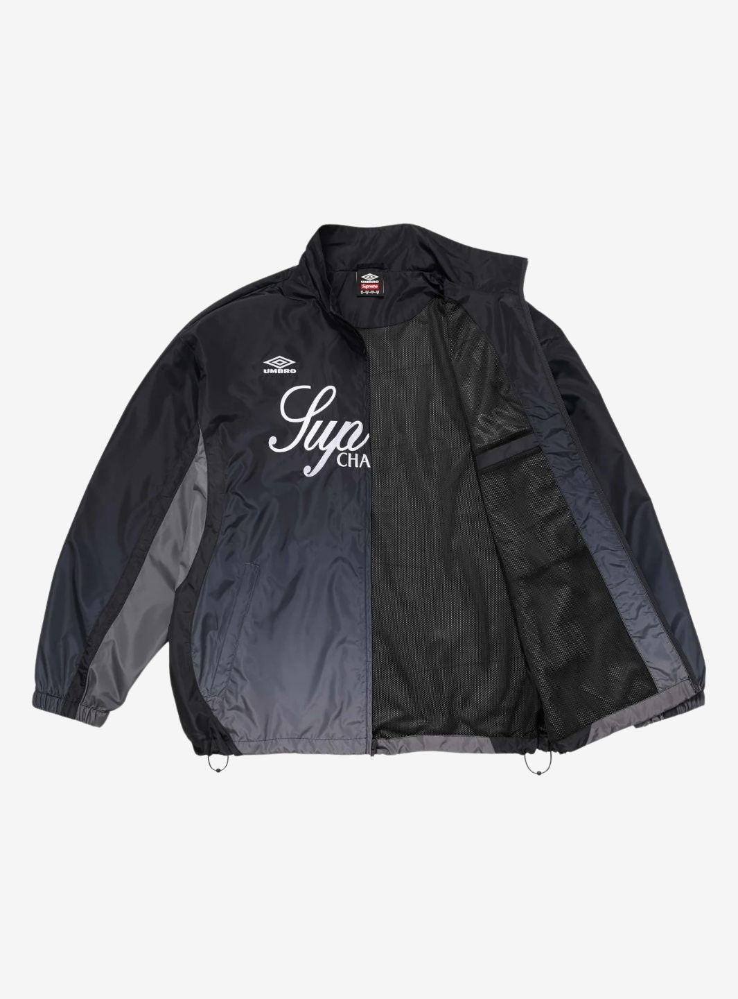 Supreme Umbro Gradient Track Jacket Black | ResellZone