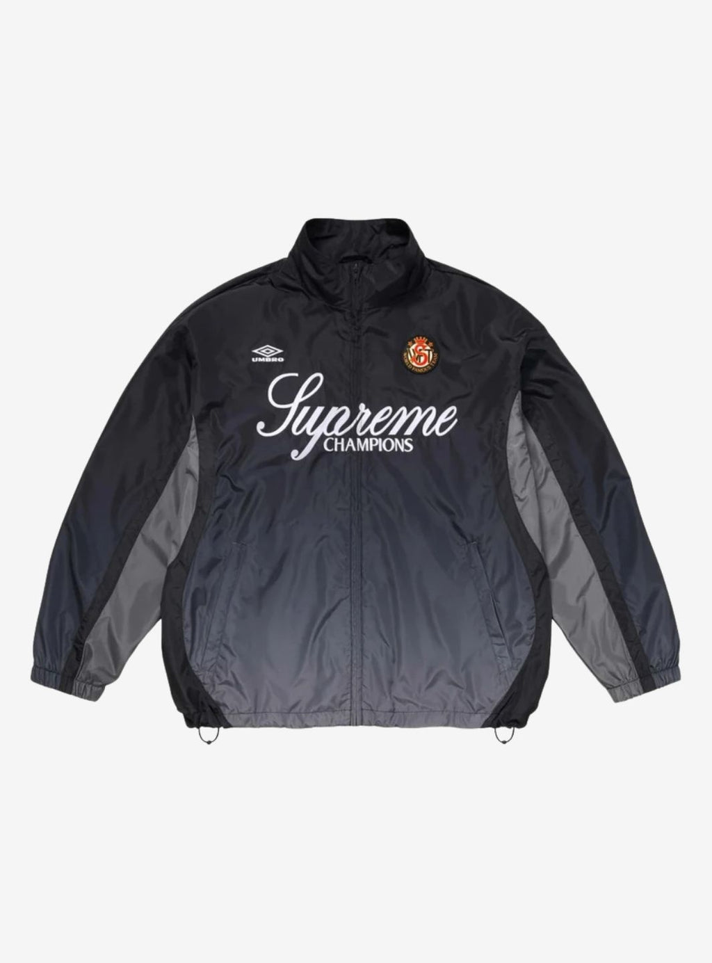 Supreme Umbro Gradient Track Jacket Black | ResellZone