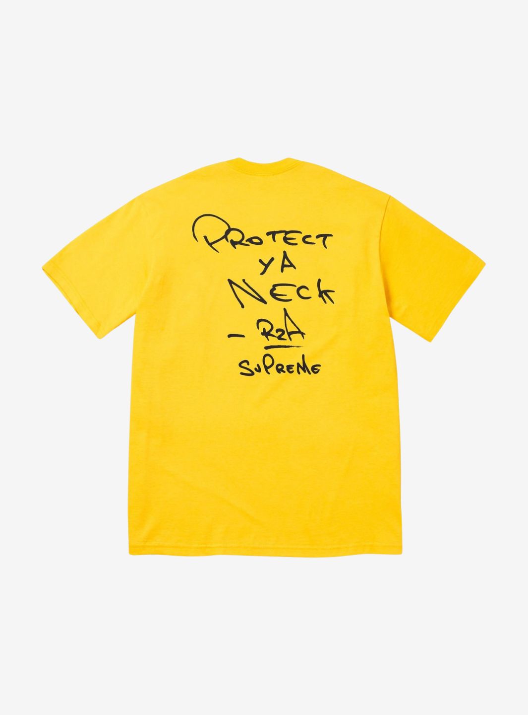 Supreme Wu-Tang Clan RZA T-Shirt Yellow | ResellZone