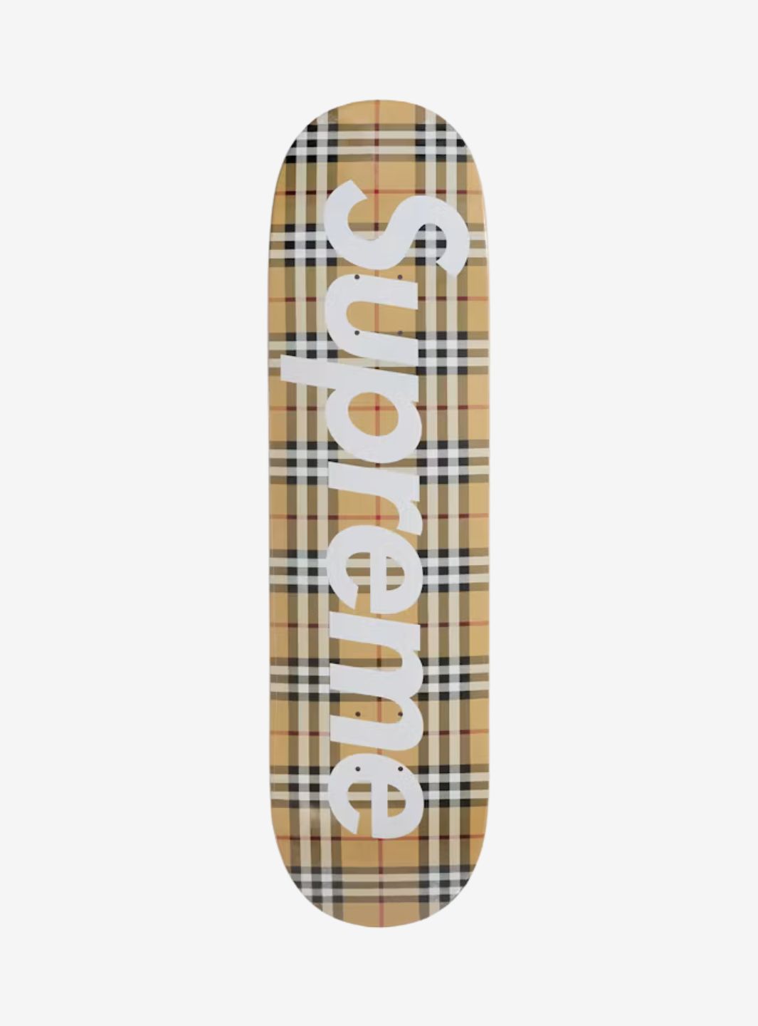 Supreme x Burberry Skateboard Deck Brown | ResellZone