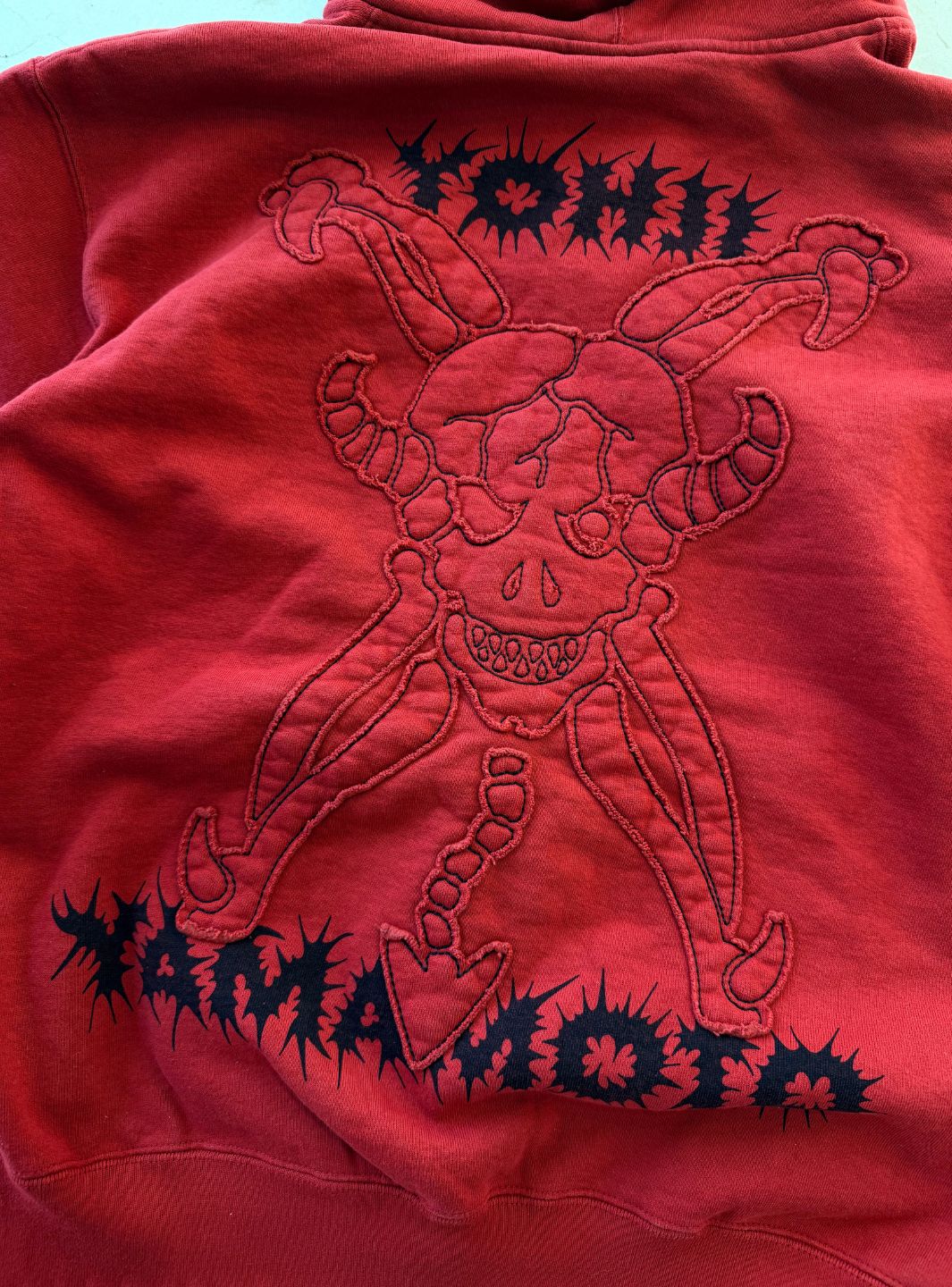 Supreme Y's by Yohji Yamamoto Zip Up Hooded Sweatshirt Red | ResellZone