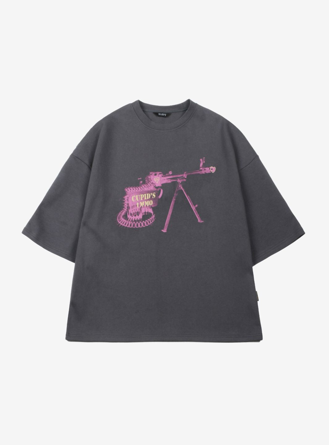 Tee Library Cupid Oversize T-Shirt Grey Charcoal | ResellZone