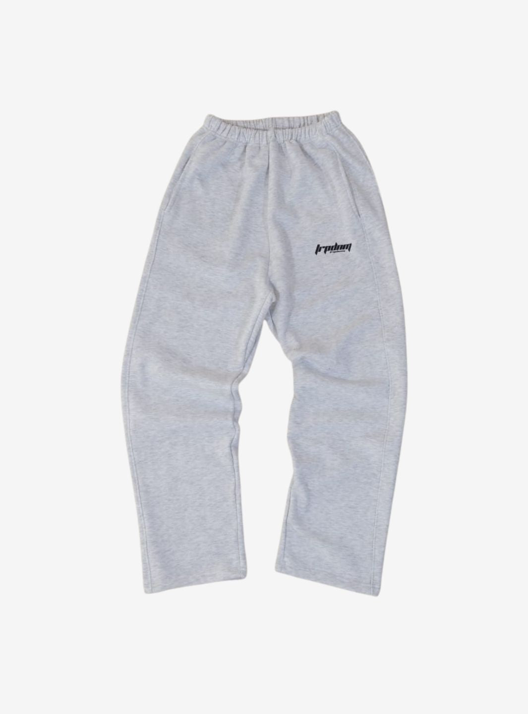 Trap Denim Baggy Sweatpants Ash Grey | ResellZone