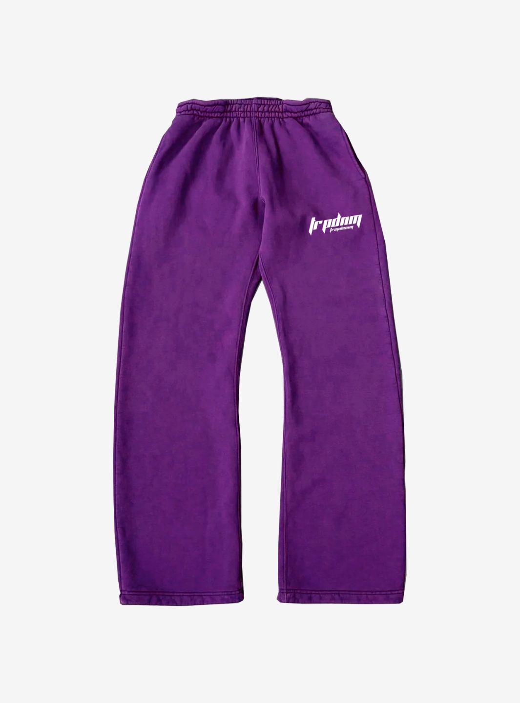 Trap Denim Baggy Sweatpants Purple | ResellZone