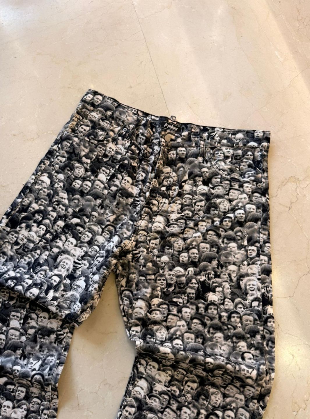 Trap Denim Faces Baggy Jeans | ResellZone