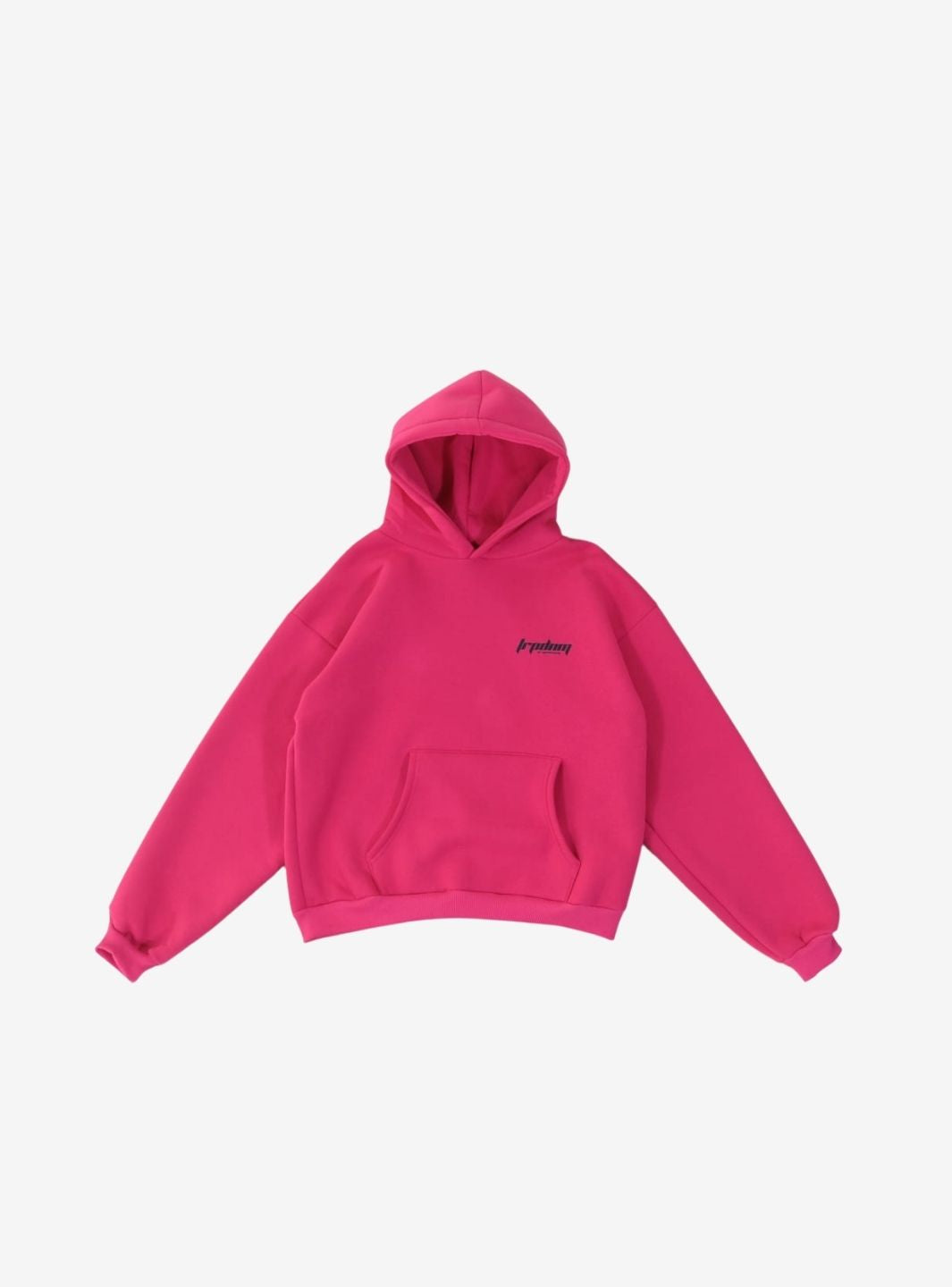 Trap Denim Hoodie Fucsia | ResellZone