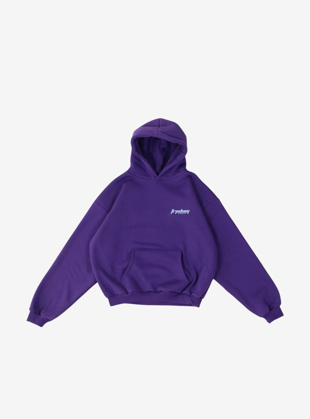 Trap Denim Hoodie Purple | ResellZone