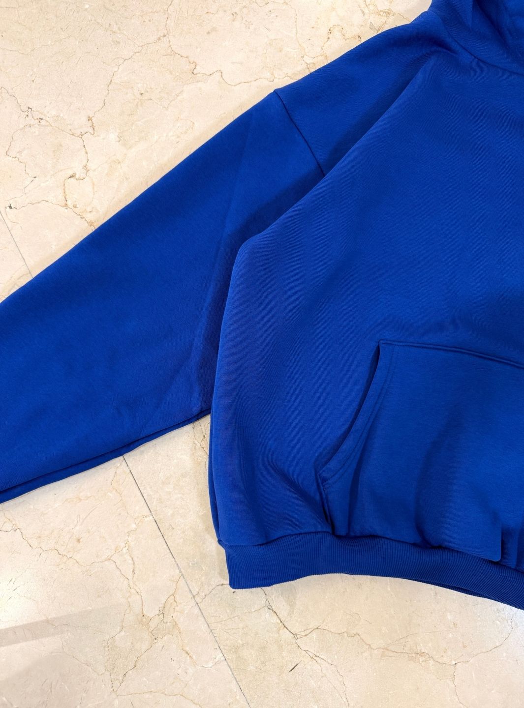 Trap Denim Hoodie Royal Blue | ResellZone