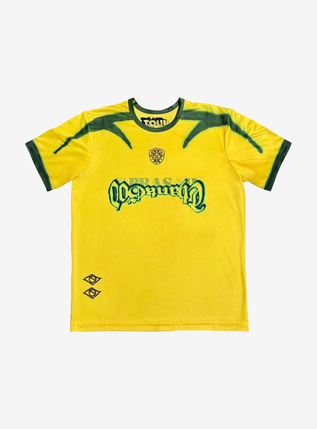 Travis Scott Brazil Soccer Jersey Yellow | ResellZone