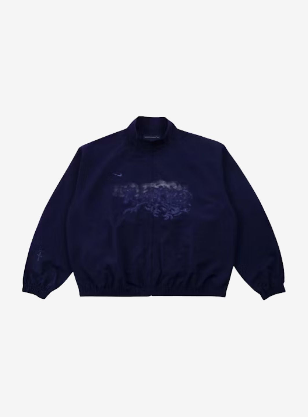 Travis Scott Cactus Jack x Fragment x Nike Tokyo Windbreaker Zip Jacket Navy | ResellZone