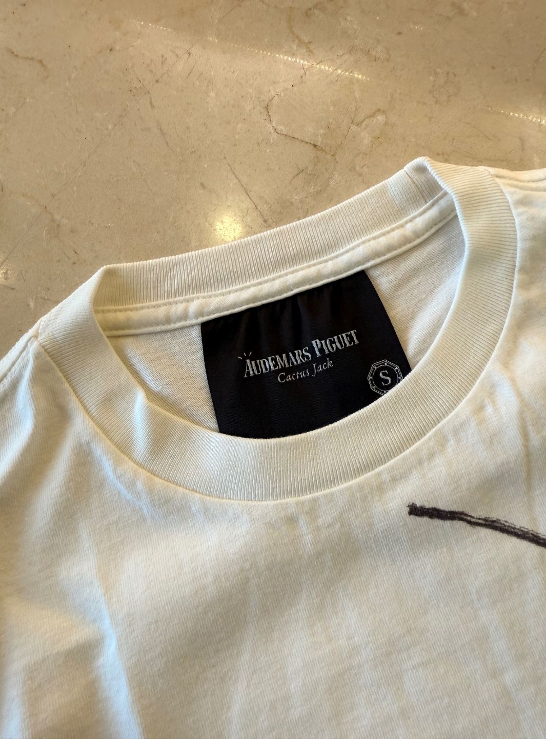 Travis Scott CJ x Audemars Piguet Time Zones T-Shirt White | ResellZone