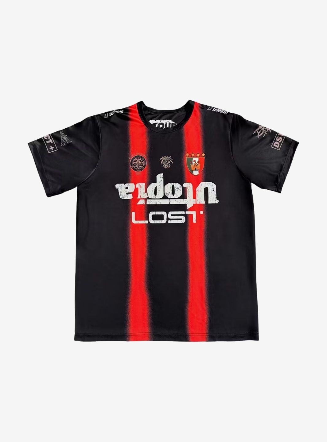 Travis Scott Italy Soccer Jersey Black | ResellZone