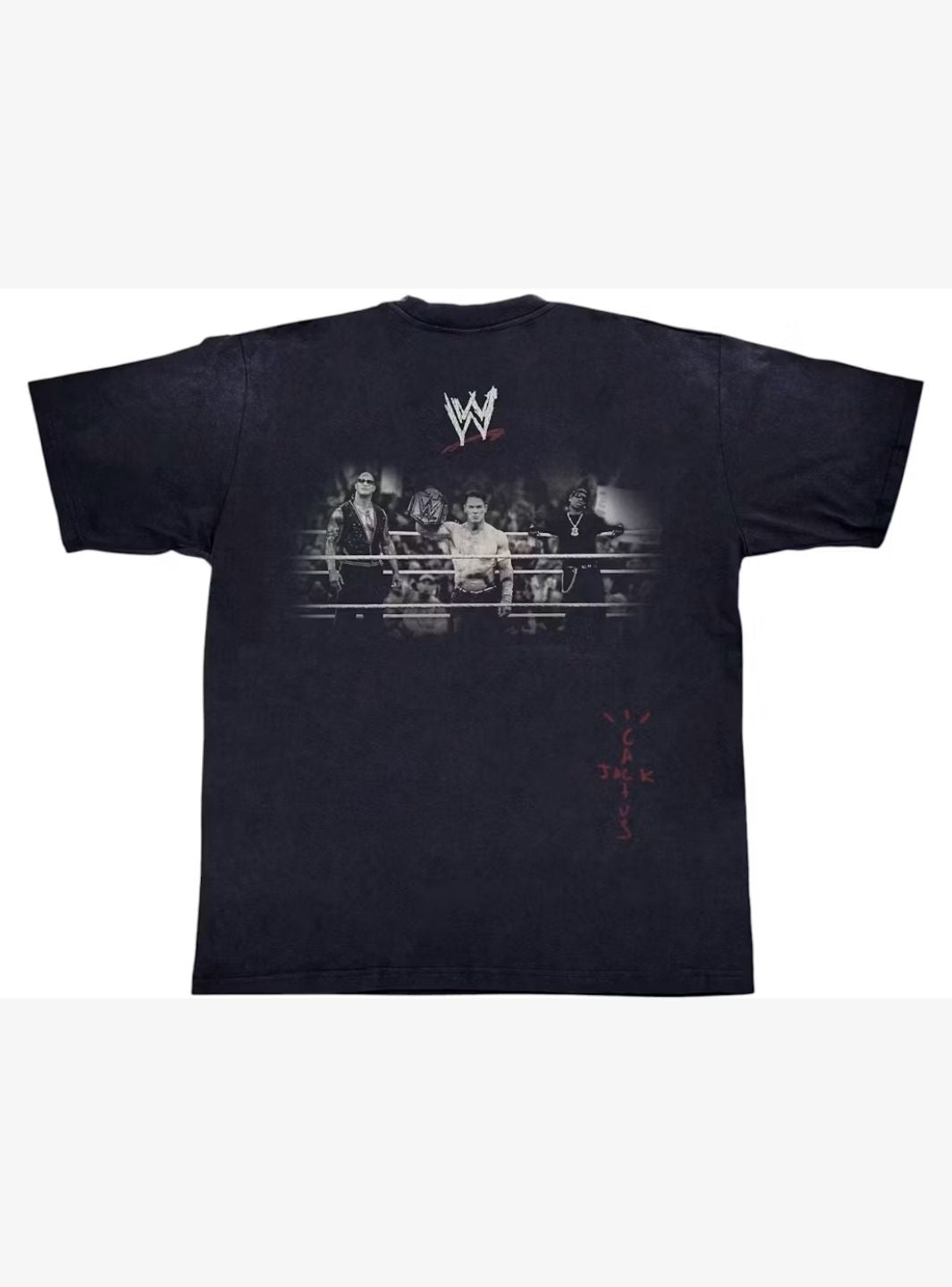 Travis Scott Wrestling Is Real T-shirt Black