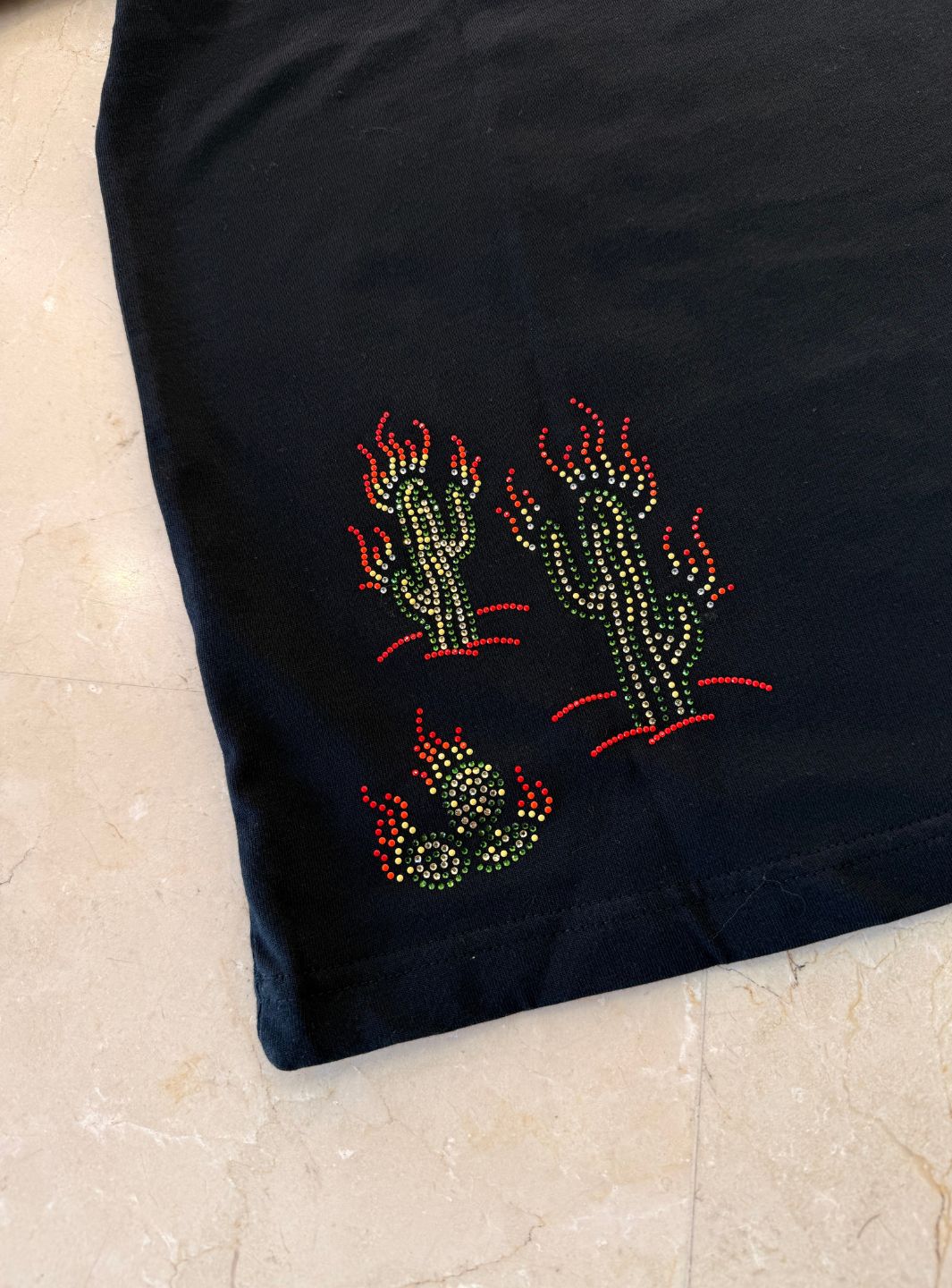 Travis Scott x Jordan Flight Graphic T-Shirt Black | ResellZone