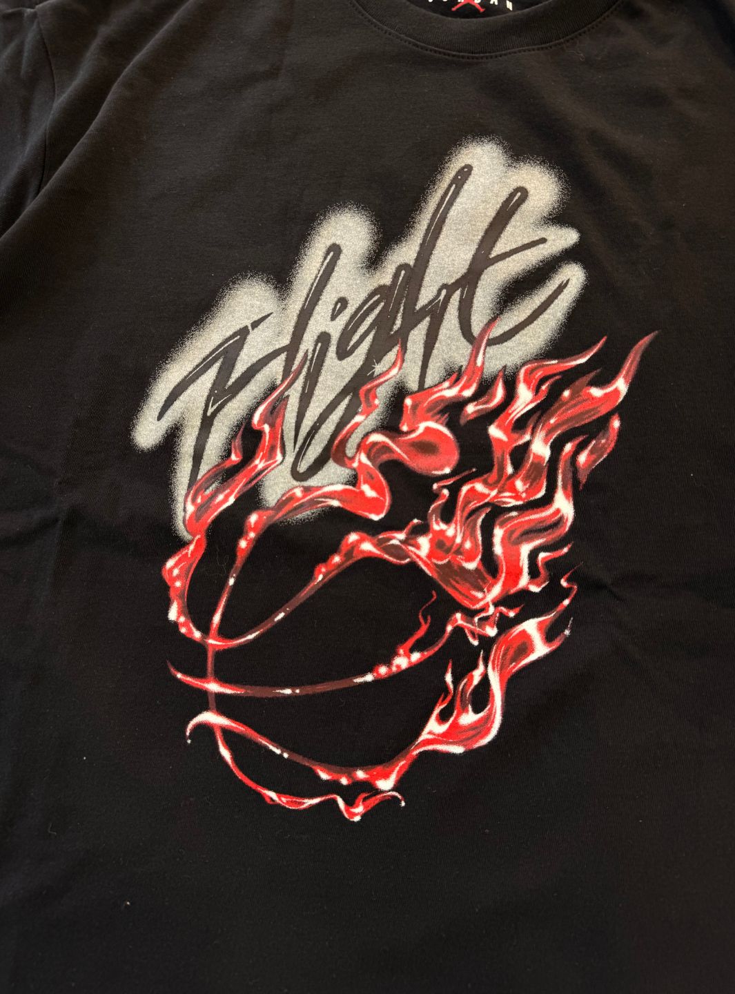 Travis Scott x Jordan Flight Graphic T-Shirt Black | ResellZone