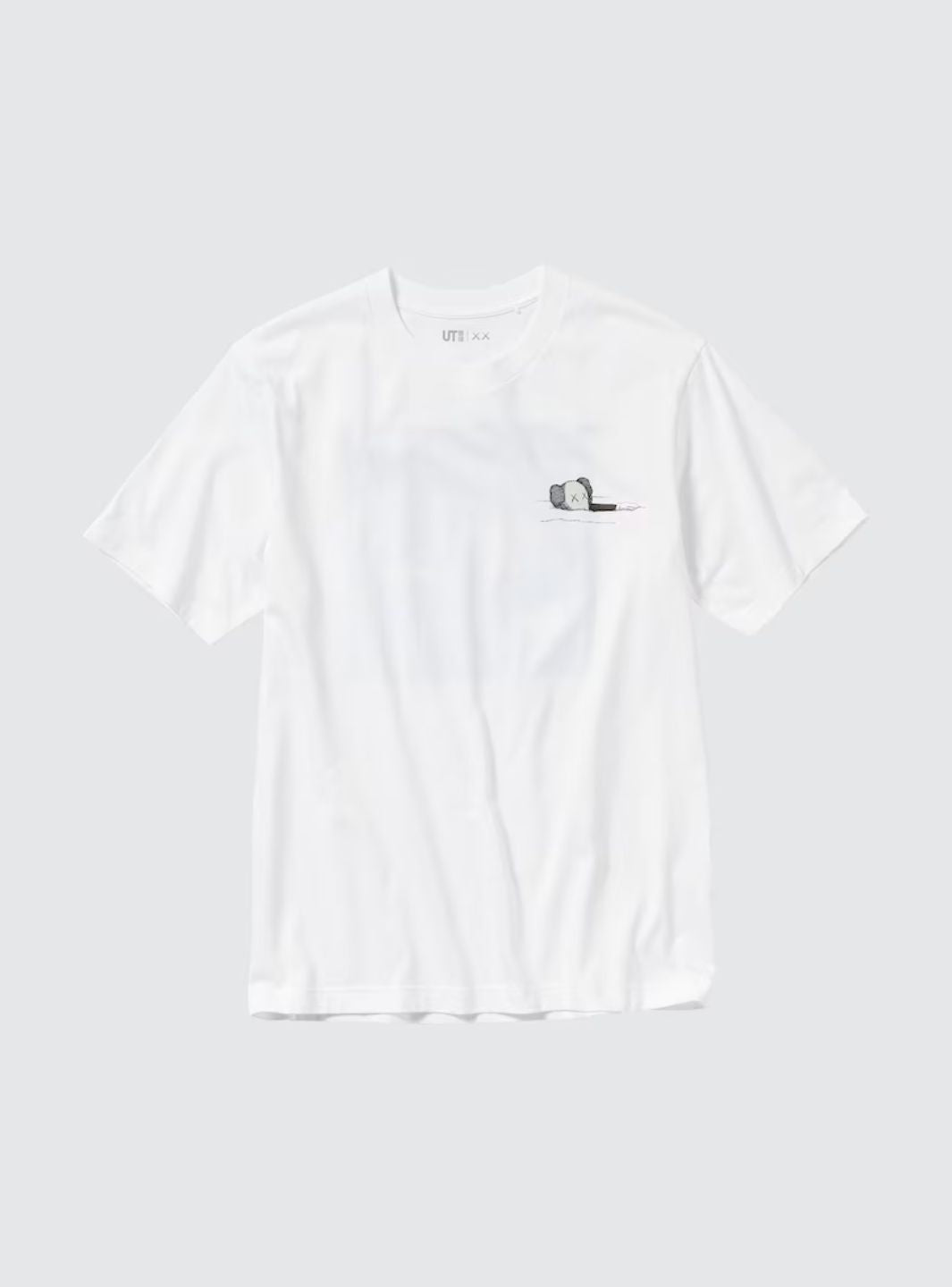 Uniqlo T-Shirt KAWS Artbook Cover White | ResellZone