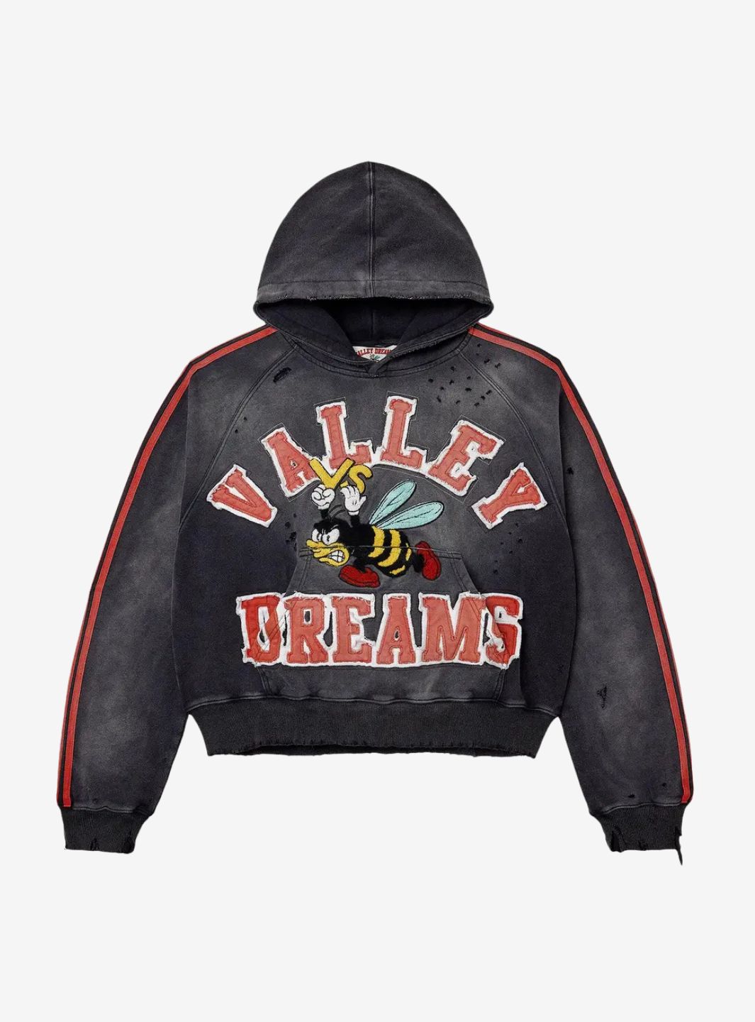 Vale Forever Anthem Pullover Hoodie Black Red | ResellZone