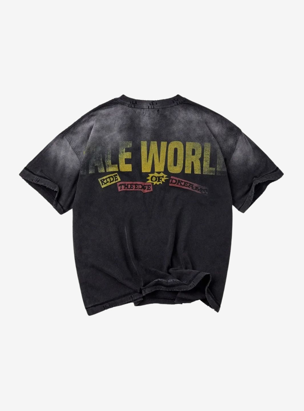 Vale Forever Newspaper T-Shirt Black | ResellZone