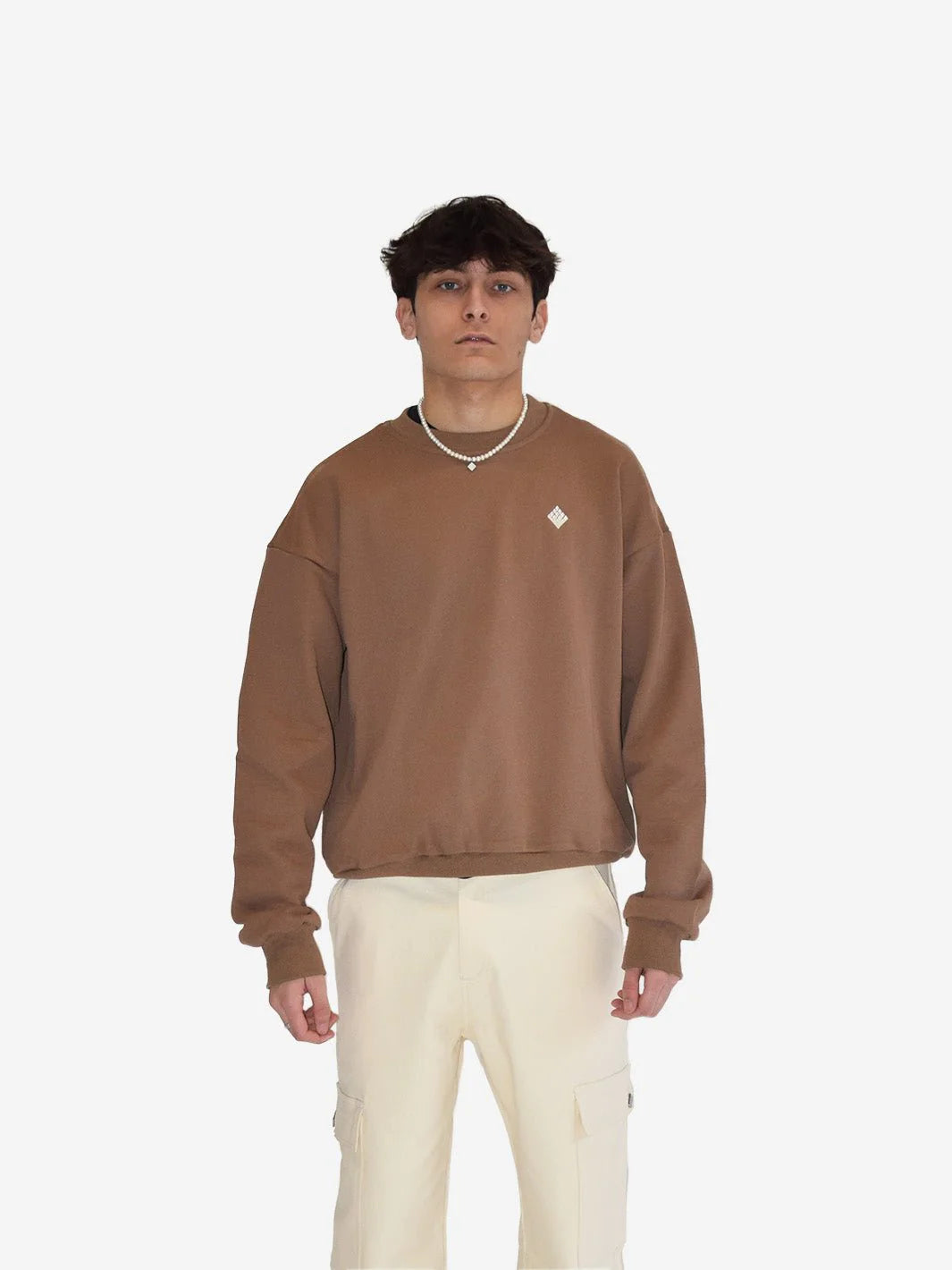 Pantalón Crewneck Taupe