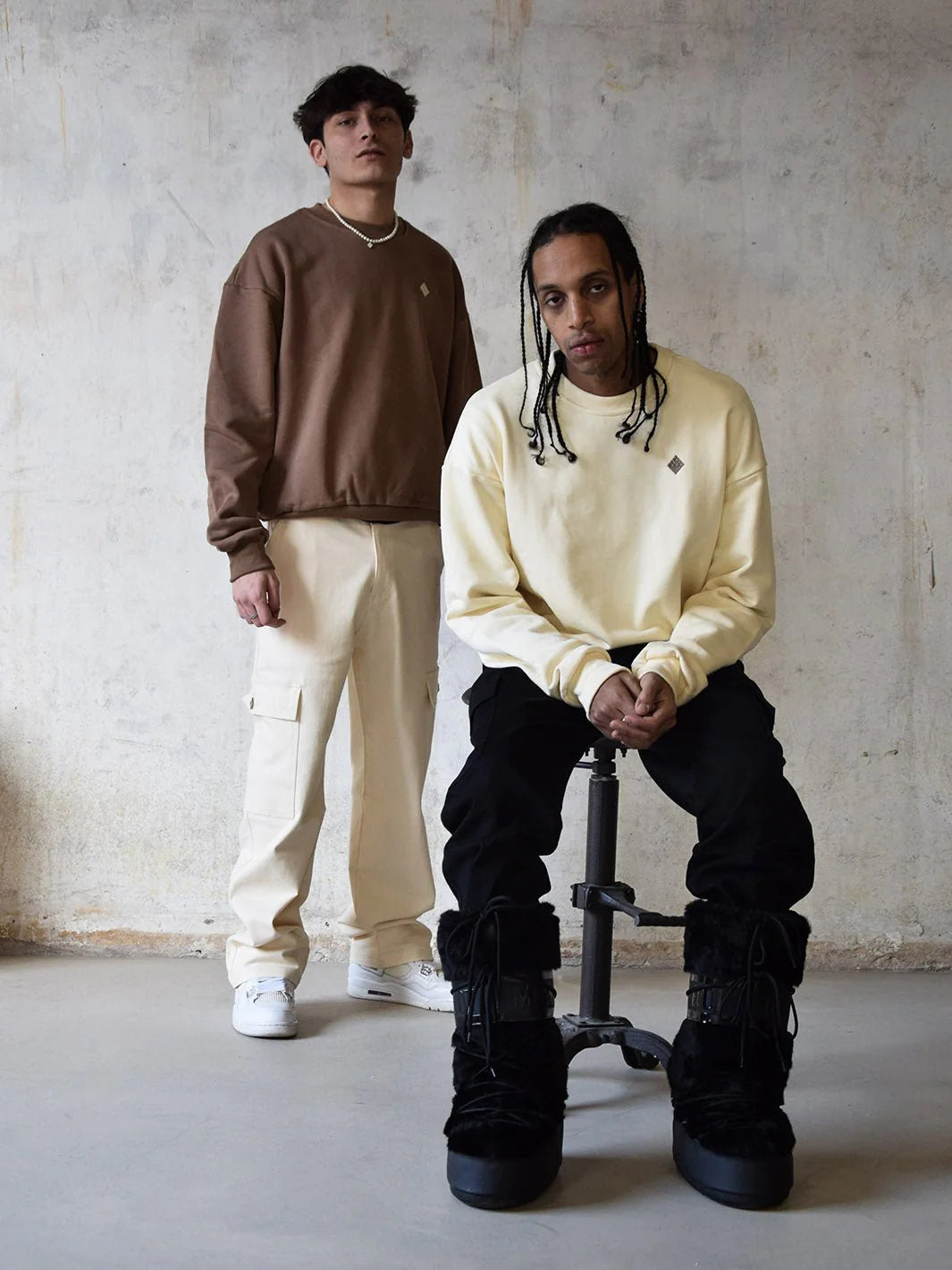 Pantalón Crewneck Vanilla
