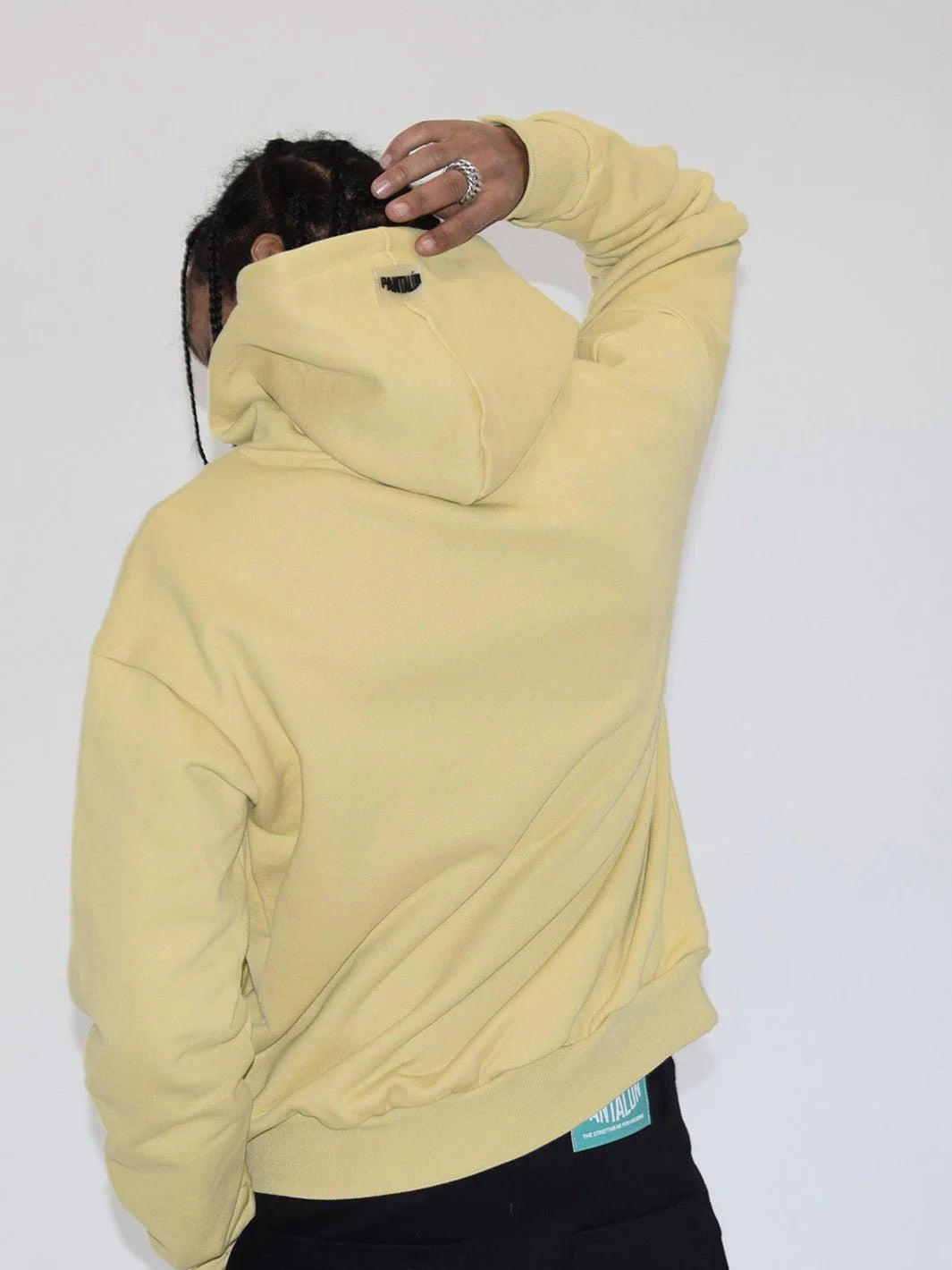 Pantalón Zip Hoodie Vintage Yellow | ResellZone