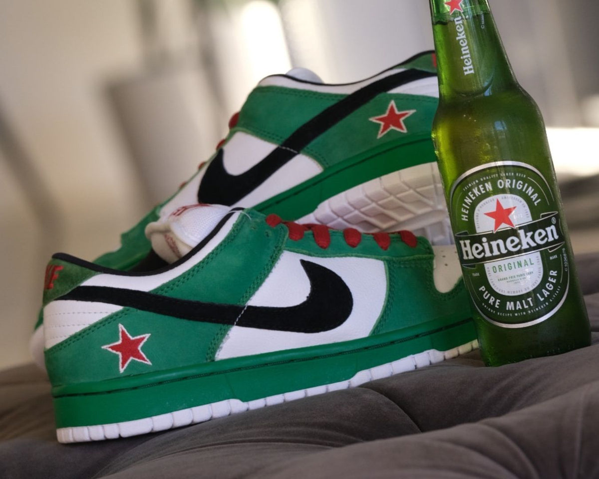 Nike SB Dunk Heineken: storia della sneaker proibita | ResellZone
