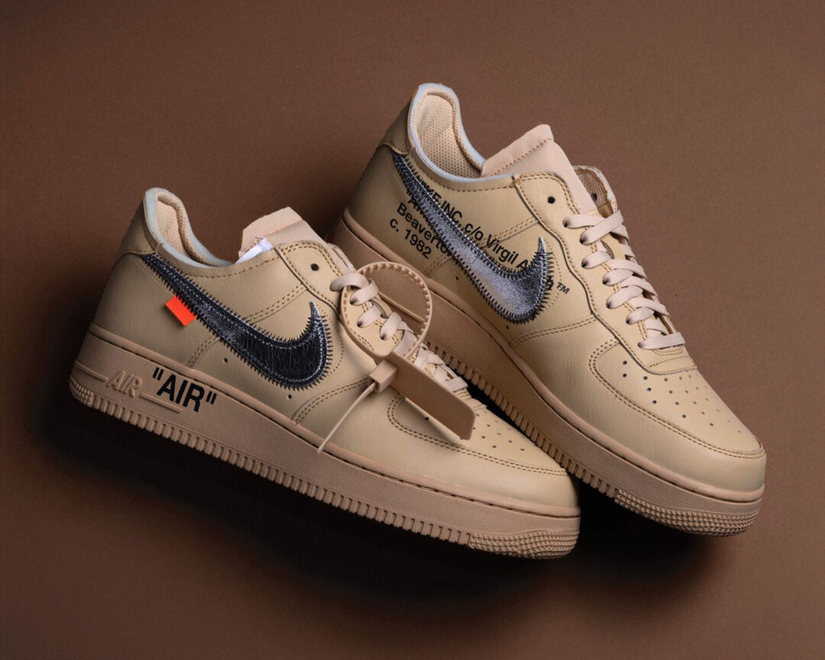 Virgil Abloh x Nike Air Force 1 Sesame | ResellZone