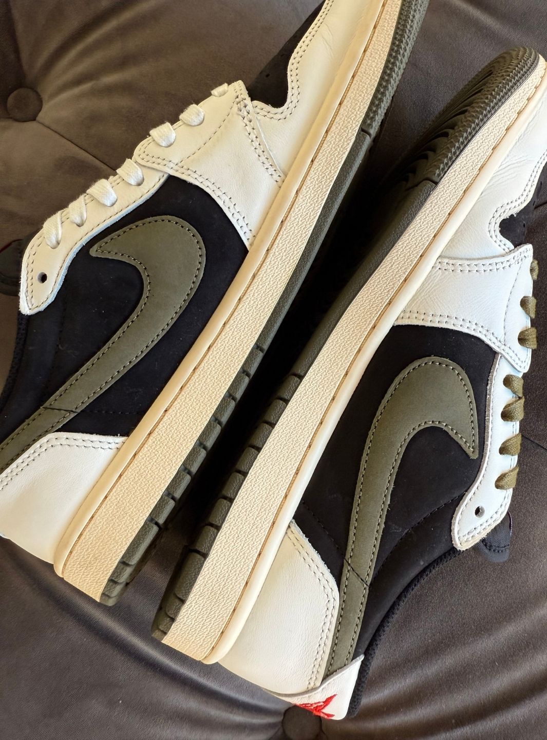 Air Jordan 1 Retro Low OG SP Travis Scott Olive - Usato 9.5/10
