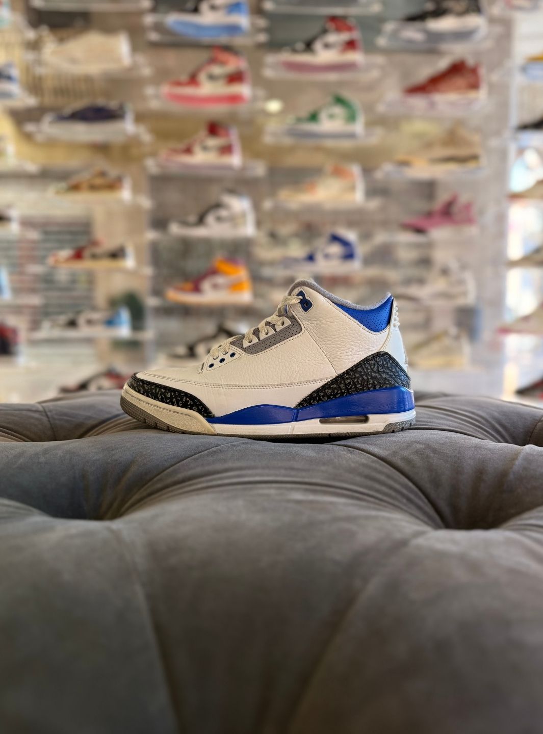 Air Jordan 3 Retro Racer Blue - Usato 8.5/10