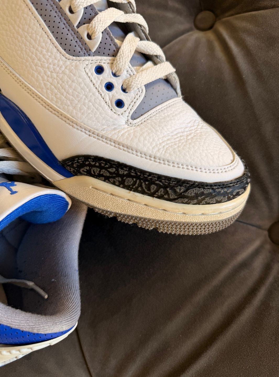 Air Jordan 3 Retro Racer Blue - Usato 8.5/10