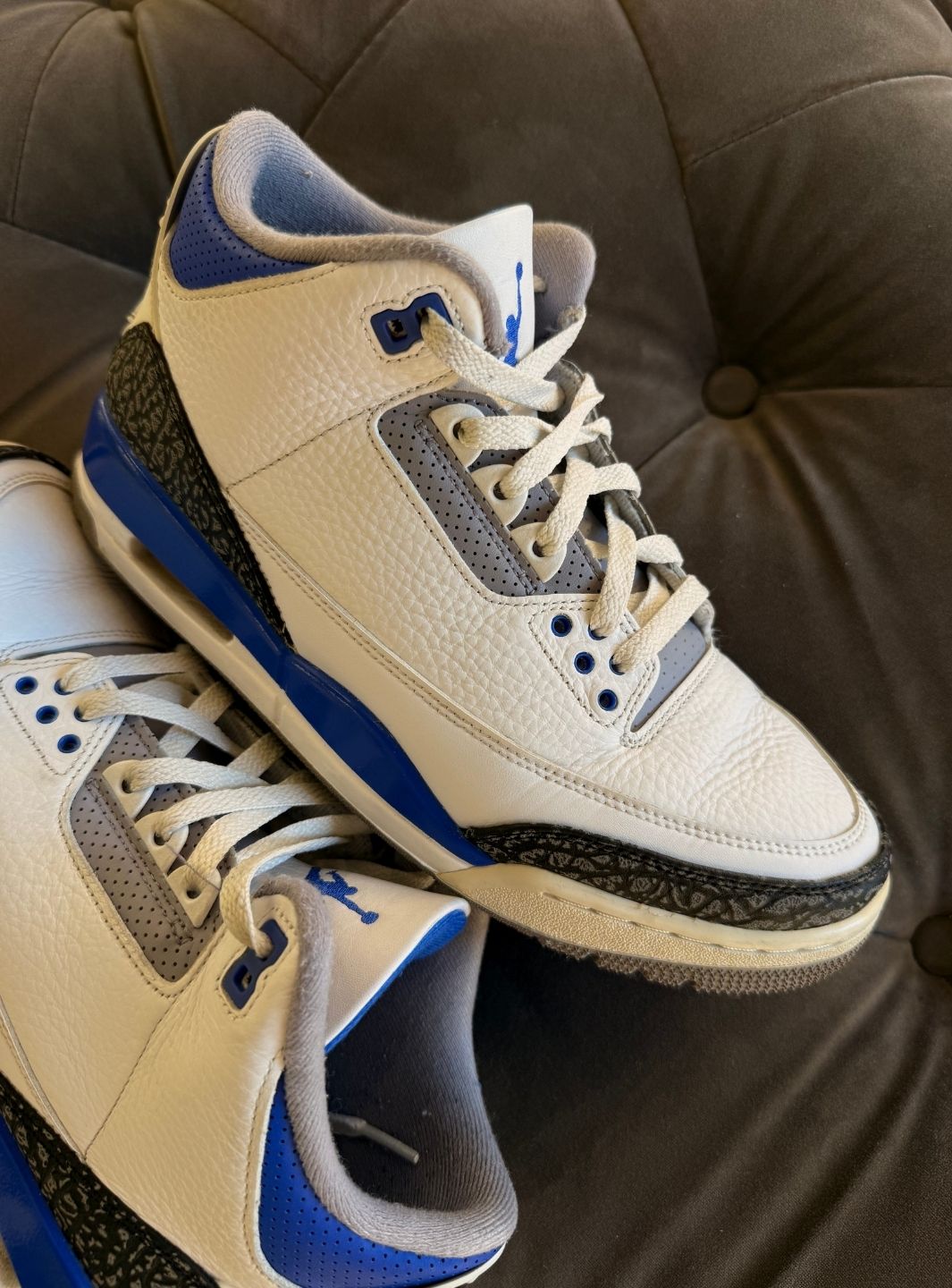 Air Jordan 3 Retro Racer Blue - Usato 8.5/10