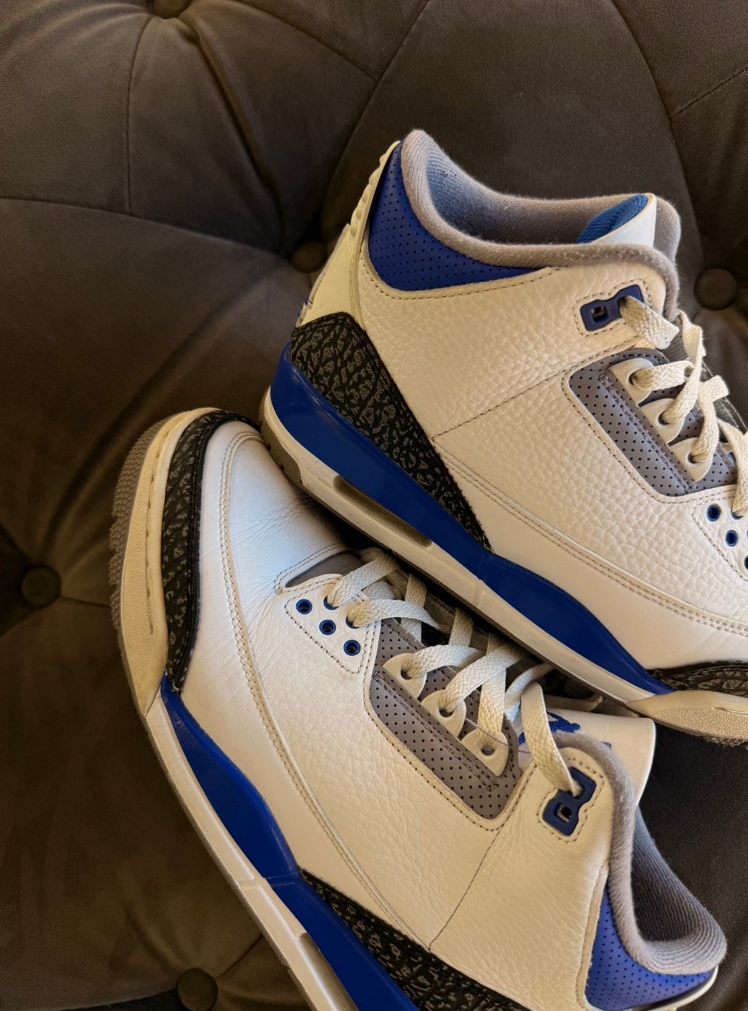 Air Jordan 3 Retro Racer Blue - Usato 8.5/10