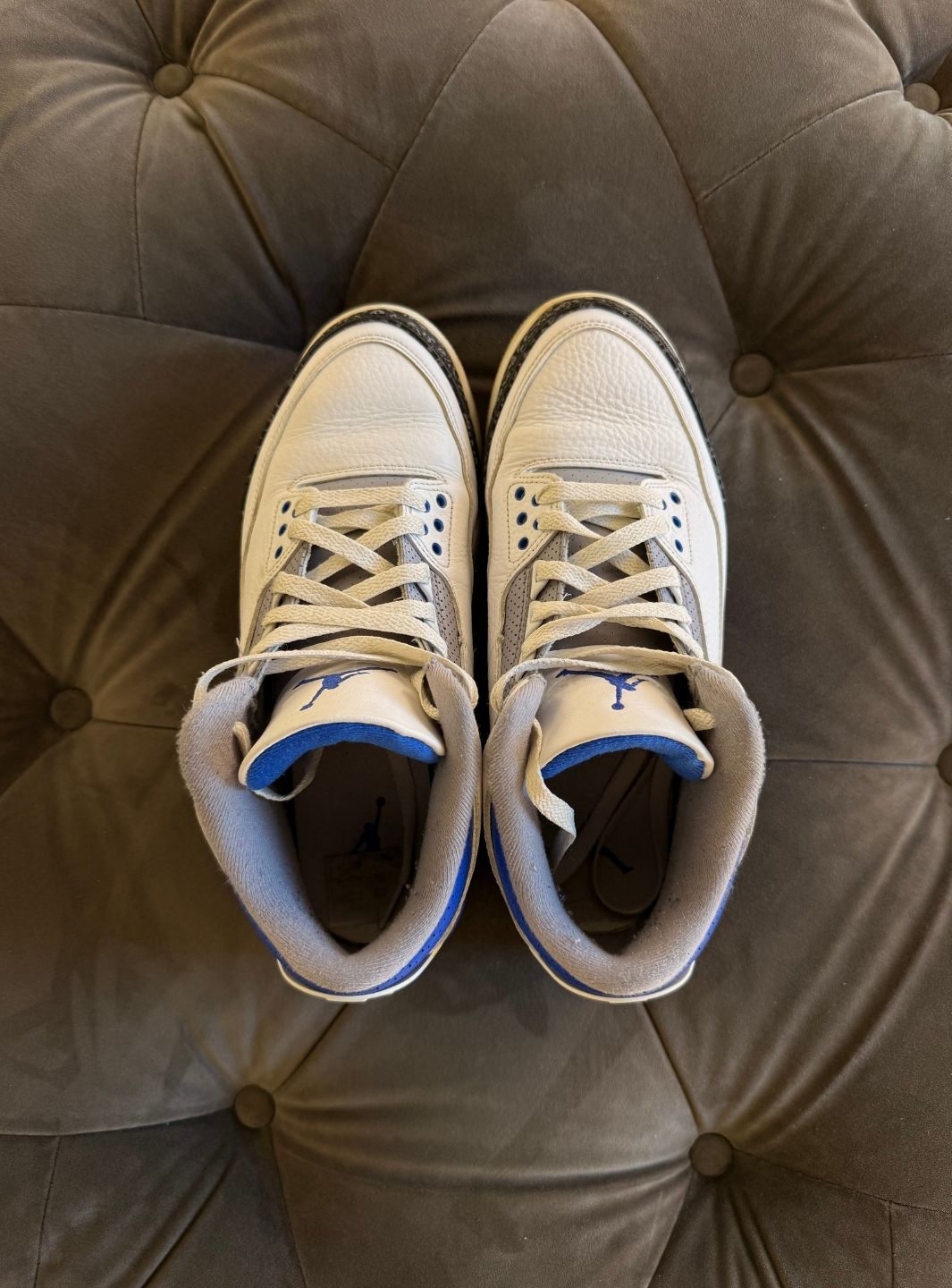 Air Jordan 3 Retro Racer Blue - Usato 8.5/10
