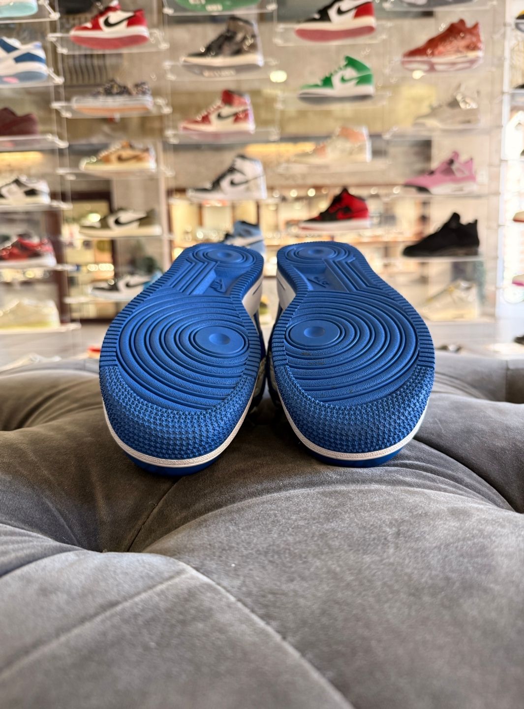 Louis Vuitton Nike Air Force 1 Low By Virgil Abloh White Royal - Sneakers Usate | ResellZone